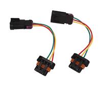 Arnés de cables de conversión de faros Adaptador ABS Premium Plug and Play para 800 2011 2014 Se convierte en faro LED 900xp 2 piezas