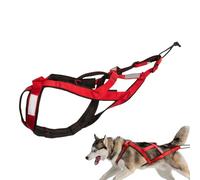 Arnés de cables para perros - Equipo de trineo, equipo para mascotas al aire libre | Correa de carro pesada duradera, pan reflectante para entrenamiento de comportamiento, perros de trabajo