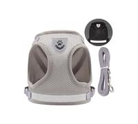 Arnés de cables para perros NET para diseños de seguridad reflectantes, correa de pecho fácil de llevar para perros pequeños, equipo de caminata, arnés de cableado fácil