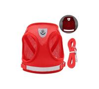 Arnés de cables para perros NET para diseños de seguridad reflectantes, correa de pecho fácil de llevar para perros pequeños, equipo de caminata, arnés de cableado fácil