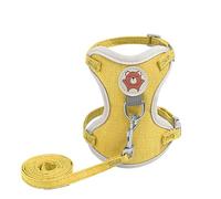 Arnés de chaleco de gato - chaleco de arneses de mascotas, tracción del arnés del chaleco de perros, decoración de parches de dibujos animados | TRACTION DEL PARTO TRABAJA CABLA PETO CAT TRACTION TRAC