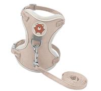 Arnés de chaleco para cachorro, arnés para perros, chaleco transpirable, ajustable, arnés para exteriores, chaleco de moda para cachorros, gatitos, conejos