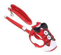 Arnés de Chaleco para Gatos con Correa Ajustable Chaleco para Caminar para Mascotas a Prueba de Escapes Malla Suave y Transpirable Ajuste cómodo para Gatos pequeños y medianos 2,5 (Metro)