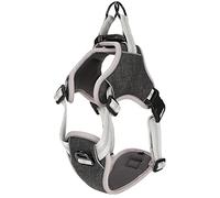 Arnés de Chaleco para Perros, arnés Reflectante Ajustable antipérdida para Perros Grandes y medianos, arnés de Pecho de una Pieza Envolvente de 360° con cinturón de Nailon (SG)