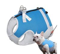 Arnés de chaleco refrescante para perro, chaleco de tela refrescante de 3 capas para perros, cómodos chalecos para cachorros con tiras reflectantes y hebilla ajustable para verano, senderismo