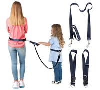 Arnés de cintura seguro para niños con autismo, arnés para caminar manos libres con correa y asa ajustables, mantiene seguros y cercanos en público a los niños con necesidades especiales autistas y