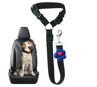 Arnés de Cinturón de Seguridad para Perro en Coche, Correa De Seguridad Retráctil De Alta Resistencia, Correa De Sujeción para Perros Grandes En Coche, para Protección de Mascotas Pequeñas y Medianas