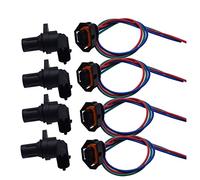 Arnés de Conector del Sensor de posición del árbol de levas para Mercedes Benz C CL CLK CLS EG GL GLK ML RS SLK 0041539628 2729050043 (Kit de sensores x4)