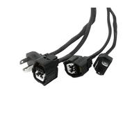 Arnés de conversión de faros delanteros, arnés de alimentación, adaptador DRL compatible con arnés de coche Toyota, arnés de conversión de faros LED