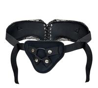 Arnés de correa de sexo superior para mujeres y parejas, arnés de correa totalmente ajustable, adecuado para la fijación de consolador sin tirantes