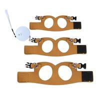 Arnés de dragón barbudo, arnés de lagarto, arnés suave y ajustable para mascotas con cuerda de tracción, 3 arneses para lagarto, ardilla, camaleón, hámster, hurón, pequeño animal