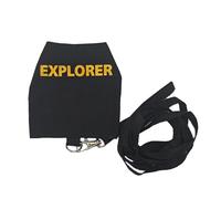 Arnés de dragón barbudo para caminar, ropa de dragón barbudo a prueba de escapes, cómodo arnés ajustable para seguridad de mascotas, arnés duradero y seguro para aventuras al aire libre, ropa de