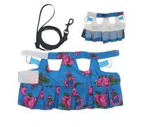 Arnés de dragón y Correa, arnés de dragón Barbudo - Arness de Animales pequeños | Accesorios de Chaleco y Ajustable Deja lagartos, Camaleones, hámsters, Ratón