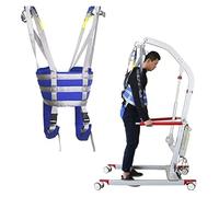 Arnés De Elevación Paciente De Cuerpo Completo, Cinturón para Caminar Asistido por El Paciente, Eslinga De Elevación con Accesorios De Bucle, para Enfermería,Anciano, Discapacitado(M)
