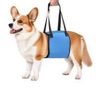Arnés de elevación para perros, acolchado suave, cinturón de asistencia para mascotas, transportador antideslizante para senderismo, caminar, rehabilitación, aventuras al aire libre, uso diario