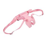 Arnés de elevación para Perros, Ajustable, Seguro, cómodo, para Cachorros, Soporte para Patas traseras, Chaleco para Perros Mayores con discapacidad, Forro Polar Rosa (S)