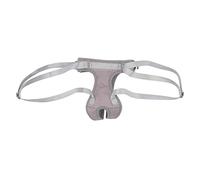 Arnés de elevación para Perros, Cabestrillo Ajustable de Soporte para Las Patas traseras de Perros y Gatos, diseño de Hebilla portátil con Forro de Terciopelo, arnés de elevación p (S)