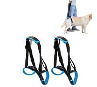 Arnés de elevación para perros, correa portátil para patas traseras, soporte de elevación y lesiones de arnés de rehabilitación para piernas débiles y traseras, discapacidades