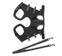 Arnés de elevación para perros mayores, arnés de soporte para las piernas, transpirable, cómodo, ajustable, para caminar al aire libre