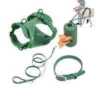 Arnés de Elevador para Perros, arnés sin arnés de Perro de tamaño Mediano, arnés con Correa para Perros | Collar Seguro, Juego de Correa de Perro de para Uso Diario, cómodo arnés para Mascotas