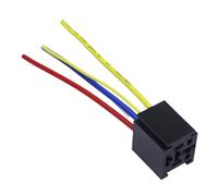 Arnés de enchufes for relés automotrices de 80 A resistente a la intemperie con diseño impermeable y a prueba de polvo que mejora el rendimiento del vehículo D7YA(5 wire socket)