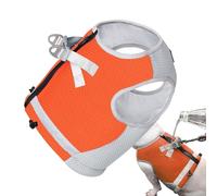 Arnés de enfriamiento para Perros, Chaleco de enfriamiento para Perros de Tela de de 3 Capas, Cómodos Chalecos para Cachorros con Tiras Reflectantes y Hebilla Ajustable para Verano, sende