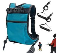 Arnés De Entrenamiento De Esquí - Poliéster Escocés Oxford 420d, Correas De Snowboard Para Niños, Función Mochila | Aventura Más Segura Conducción Cómodo Herramienta De Aprendizaje Para Prin