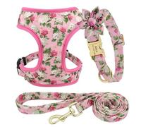 Arnés De Entrenamiento De Perros De Impresión De Confort Suave Arnés De Nylon Ajustable Arnés De Collar De Perness para Perros Pequeños Y Medianos Labrador Bulldogs Franceses,A,S