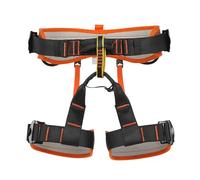 Arnés de Escalada Genérico - Arnés de Seguridad Ajustable | Accesorios de Montañismo Para Trabajo Via Ferrata Techos Caza Matanza Árboles Pared Espeleología Ayuda