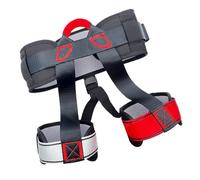 Arnés de escalada genérico - Cinturón de seguridad con hebillas ajustables, arnés de alpinismo, para escalada, recordatorio, emergencia contra incendios, montañismo, senderismo