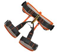 Arnés de escalada genérico para hombres - Arnés de seguridad ajustable - Accesorios de alpinismo para trabajo a través de Ferrata para techos, caza y matanza árbórea, pared espeleología de ayuda