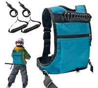 Arnés de esquí para niños - Arnés de entrenamiento de snowboard para niños | un mango que es fácil de alcanzar, por lo que puede levantar a su hijo después de una caída o sobre un telesilla. También