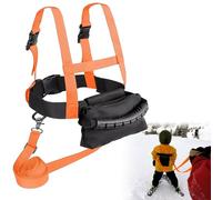 Arnés de Esquí para Niños, Entrenador de Arnés de Esquí, Arnés de entrenamiento con correa y bolsa extraíbles, Arnés de seguridad de Esquí para Niños, Skateboard, Esquí, Entrenamiento de Patinaje