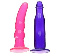 Arnes de gelatina con dildos intercambiables