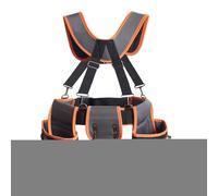 Arnés De Herramientas Resistente, Delantal Laboral, Ajustable Con Tirantes Y 19 Bolsillos Para Construcción Fontanería Electricidad Mantenimiento