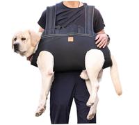 Arnés de Mochila para Perros de Cuerpo Completo con asa, transportador de Apoyo para Perros Grandes con Patas traseras débiles, arnés de elevación para Talla 2XL