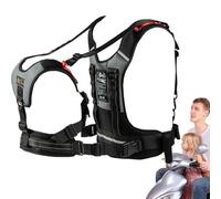 Arnés De Motocicleta Para - Cinturón De Seguridad De La Motocicleta Niño, Correa Reflexiva | Hacer Un Haz De Respaldo Ajustable, Equipo De Equitación Al Aire Libre, Soporte De Asiento
