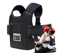 Arnés de motocicleta para niños - cinturón de seguridad ajustable, equipo de equitación seguro | Correa de soporte para pasajeros para, diseño pesado ligero, ajuste cómodo accesorio d