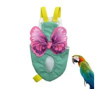Arnés De Pájaros Ajustable Y Correa - Pañal para Loros, Pantalones Blandos De | Suite De Vuelo De Pañales De Pájaros, Ropa para Loros para Pequeños Pájaros Medianos Periquitos Loros Cacatúas, T