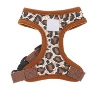 Arnés de Pecho Ajustable para Perro Pequeño Talla XS, Lona | Diseño sin Ahogo Acolchado Cómodo, Hebilla de Liberación Rápida y Anillo D