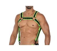 Arnés de pecho Neón H4RNESS05 talla única - Verde