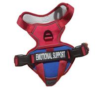 Arnés de pecho para perros - Arnés para mascotas para perros de tamaño mediano, sin tirones, chaleco reflectante de servicio para perros, transpirable, no elástico para mascotas medianas y G