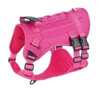 Arnés De Pecho para Perros Táctico Militar Resistente Al Aire Libre con Control De Control De Entrenamiento De Perros Arnés De Caza para Los Pastores Alemán De Labrador,A,L