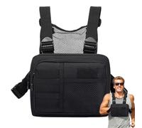 Arnés de Pecho para teléfono para Correr, para el Pecho para Correr | Riñonera Ajustable para Deportes al Aire Libre - organizadora para Ligera, Paquete de utilitario Transpirable para se