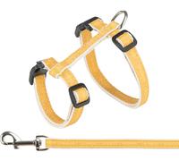 TRIXIE Arnés para Gatos con Correa, Ocre, 27-45 cm, 13 mm