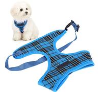 Arnés de Perros, Correa para Cachorros de Malla Suave Mazo de Perros para Perros Pequeños Arneses de Gato de Perro y Correa para Mascotas Transpirables para Perros Pequeños (S) (M) (L)