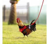 Arnés De Pollo - Malla Transpirable Cómodo Gallina | Embaración Ambiable Ajustable De Polutria Con Teash | Chaleco para Mascotas para Patio, Carretera, Gallo De Ga