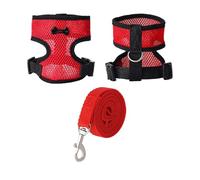 Arnés de pollo y correa - Chaleco ajustable para pollos | Equipo de entrenamiento y cómodo y adecuado, entrenador de aves, cría de pollos, correa libre para aves pequeñas