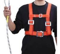 Arnés de protección de otoño, arnés para hombre - Equipo de escalada de árboles multifunción ajustable | Cuerdas y cordones seguros para mujeres, hombres, adultos para mujeres