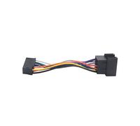 ArnéS de Radio EstéReo de Coche de 16 Pines ISO para Radio una ISO Radio Plug Adaptador AutomáTico Conector de ArnéS de Cableado